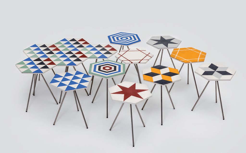 Collezione Riad Table di Francesco Faccin progettati con Alvaro Catalan de Ocón