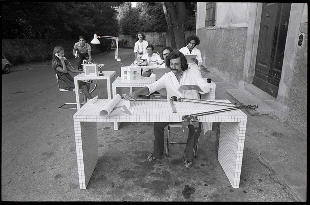 Ettore Sotsass - Superstudio 1972 ph. Archivio Toraldo di Francia Filottrano