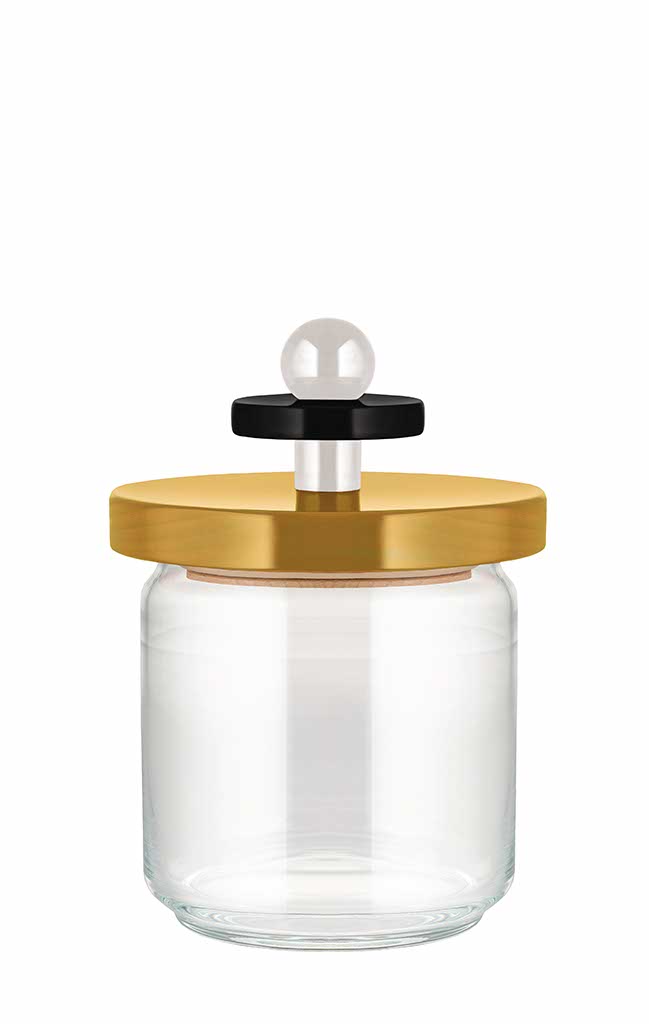 ALESSI-100-VALUES-COLLECTION_SOTTSASS-COLLECTION_-jar_design-ETTORE-SOTTSASS_-yellow-white-black-01