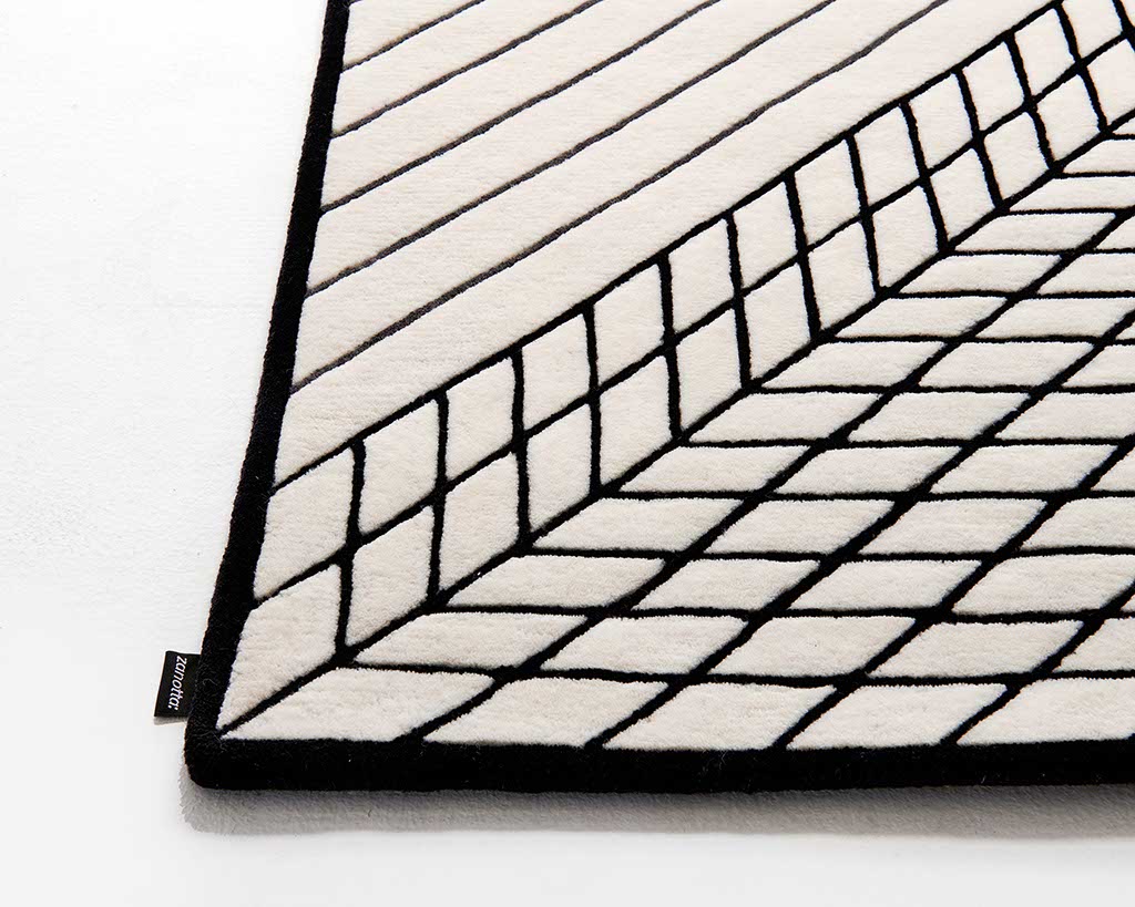 News Quaderna tappeto detail Zanotta