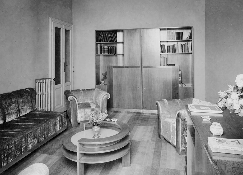 Arredamento casa Minerbi, Milano 1930