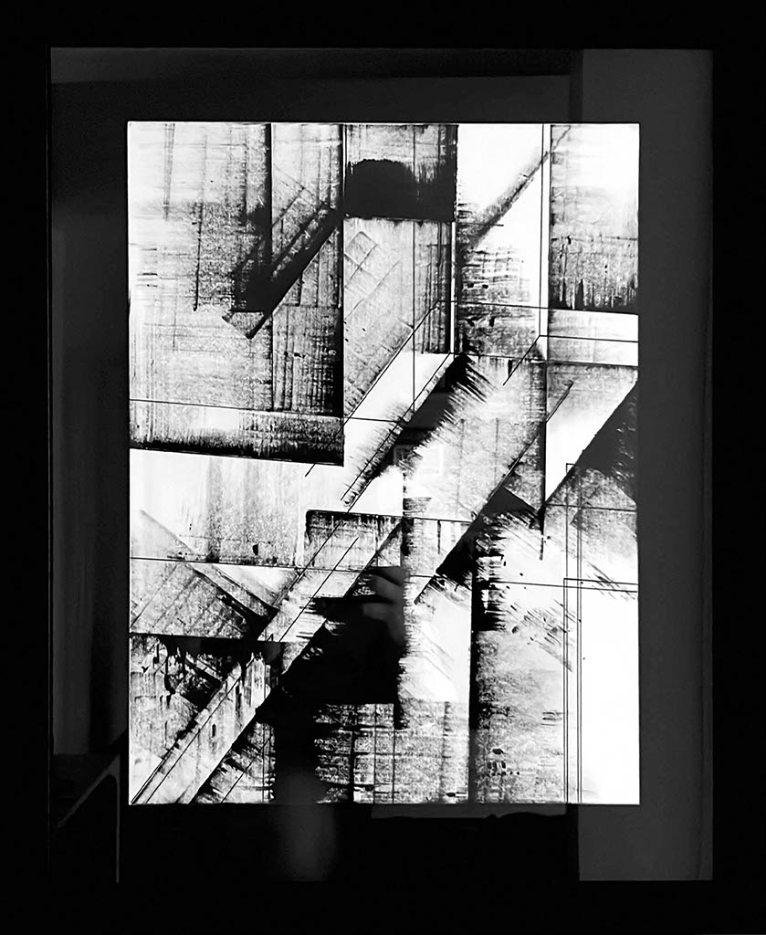 PERCEZIONI - Marker e inchiostro su cartoncino - 45x55 cm - 2024